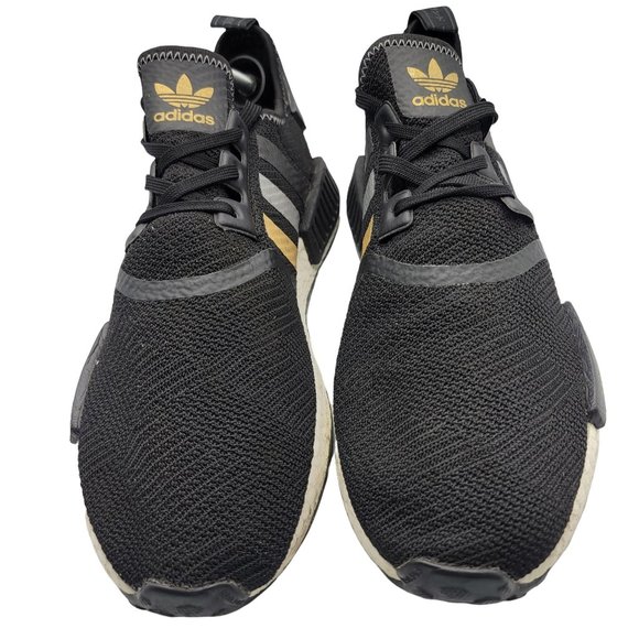 Adidas NMD_R1 x Shoe Palace Gold Trefoil Mens 11 Sneakers Shoes EH2749 - Picture 2 of 12